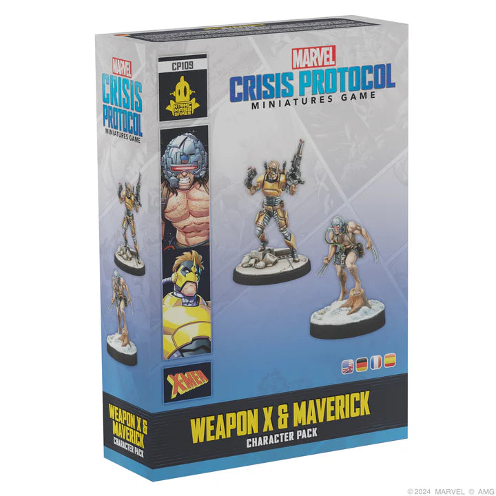 Marvel Crisis Protocol: Weapon x & Maverick