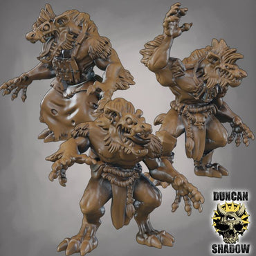 Duncan Shadow - Werejackal 3-pack