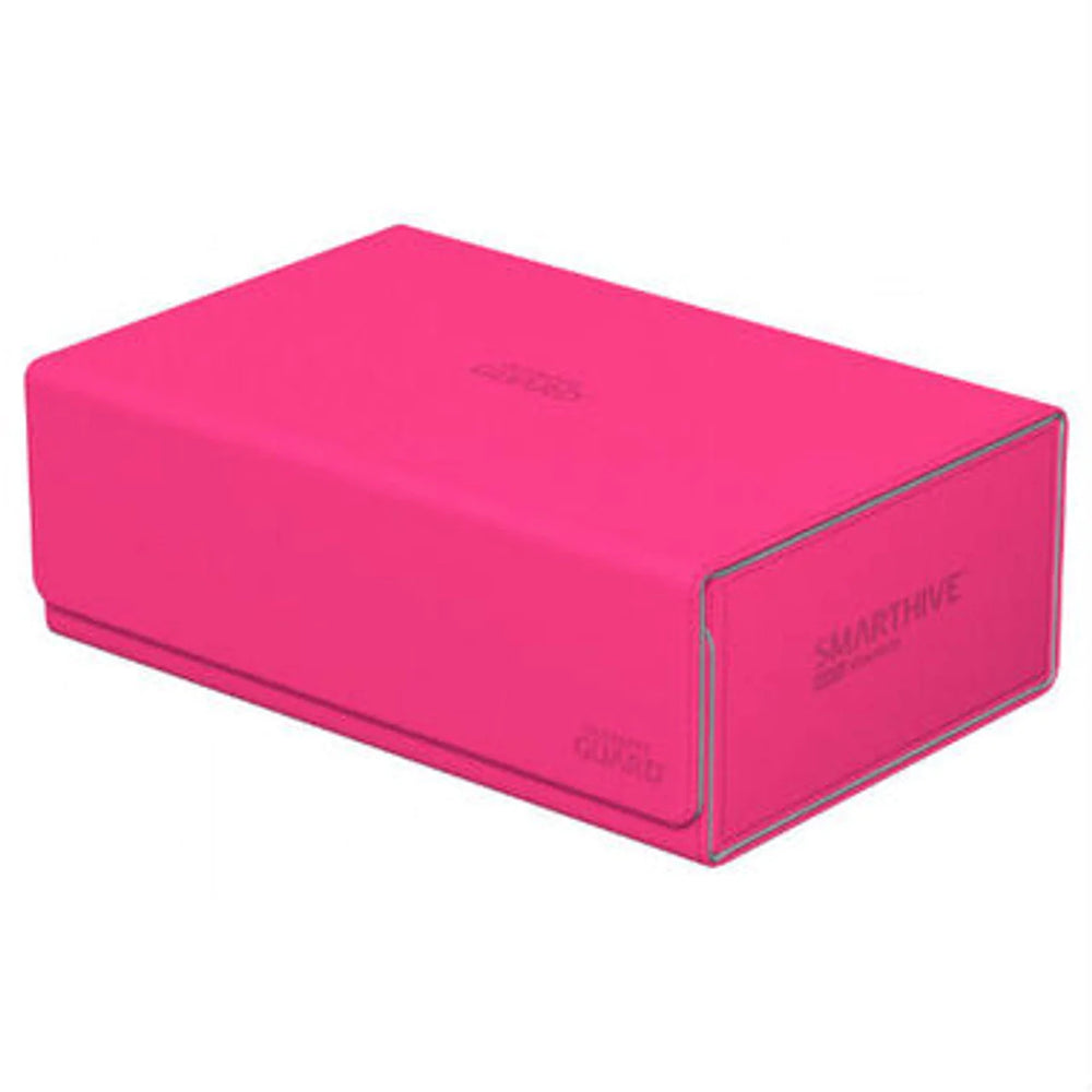 ultimate guard smarthive 400 xenoskin pink card and deck storage box