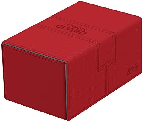 Ultimate Guard Deck Case Twin Flip N Tray 160+ Standard Xenoskin Red