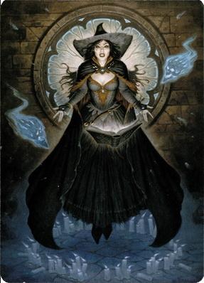 baldur's gate mtg art cards Tasha, the Witch Queen Art Card (76) [Commander Legends: Battle for Ba