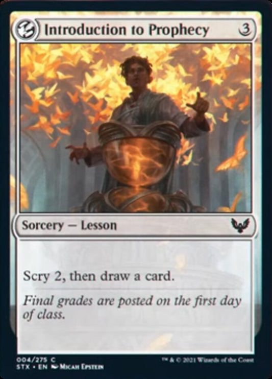 Introduction to Prophecy [Strixhaven: School of Mages]