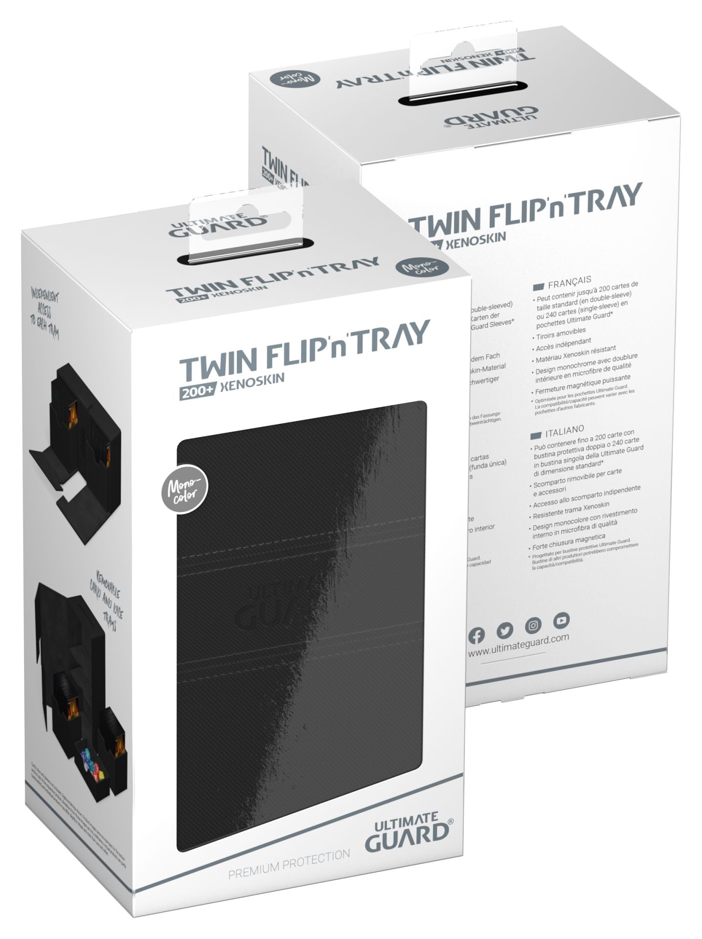Ultimate Guard: Twin Flip'n'Tray 200+ Xenoskin