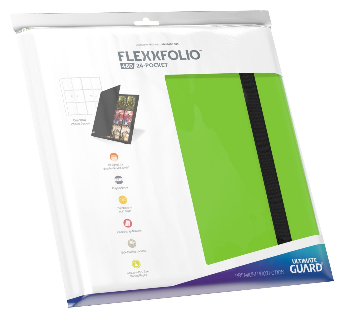 Ultimate Guard - 12-Pocket Quadrow Portfolio Xenoskin - Binder