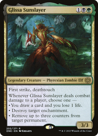 Glissa Sunslayer [Phyrexia: All Will Be One]
