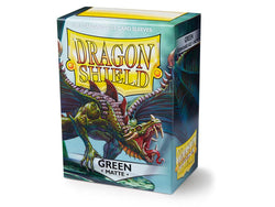 dragon shield matte sleeves green drakka fiath 100 count