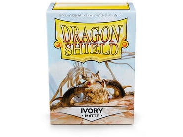 dragon shield matte sleeves ivory ogier 100 count