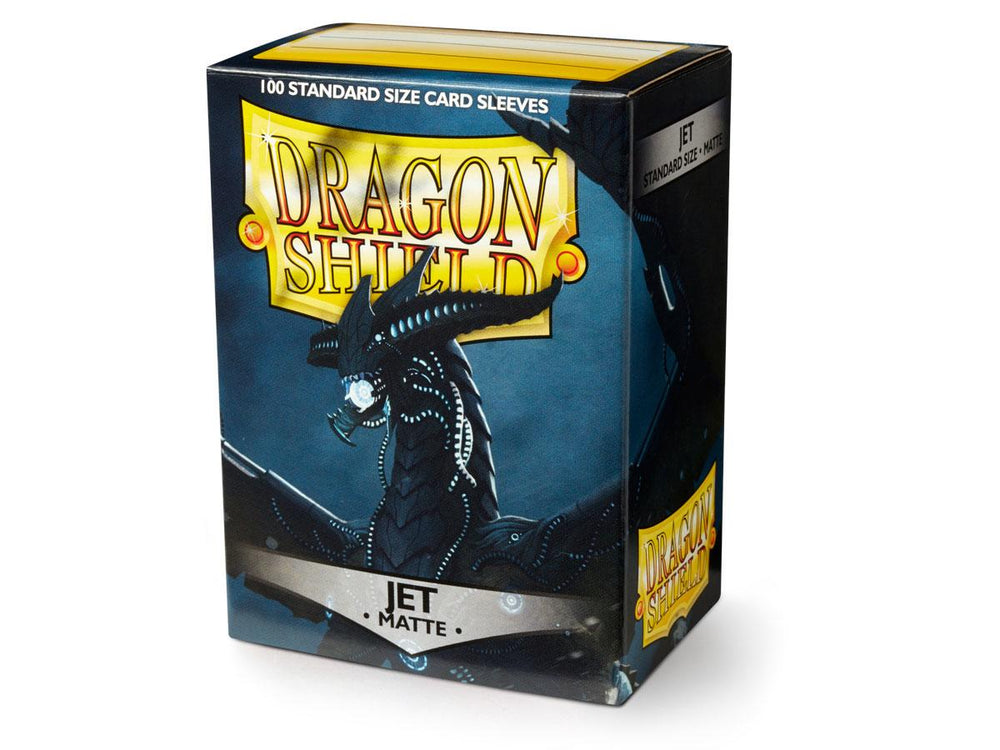 dragon shield matte sleeves jet bodom 100 count