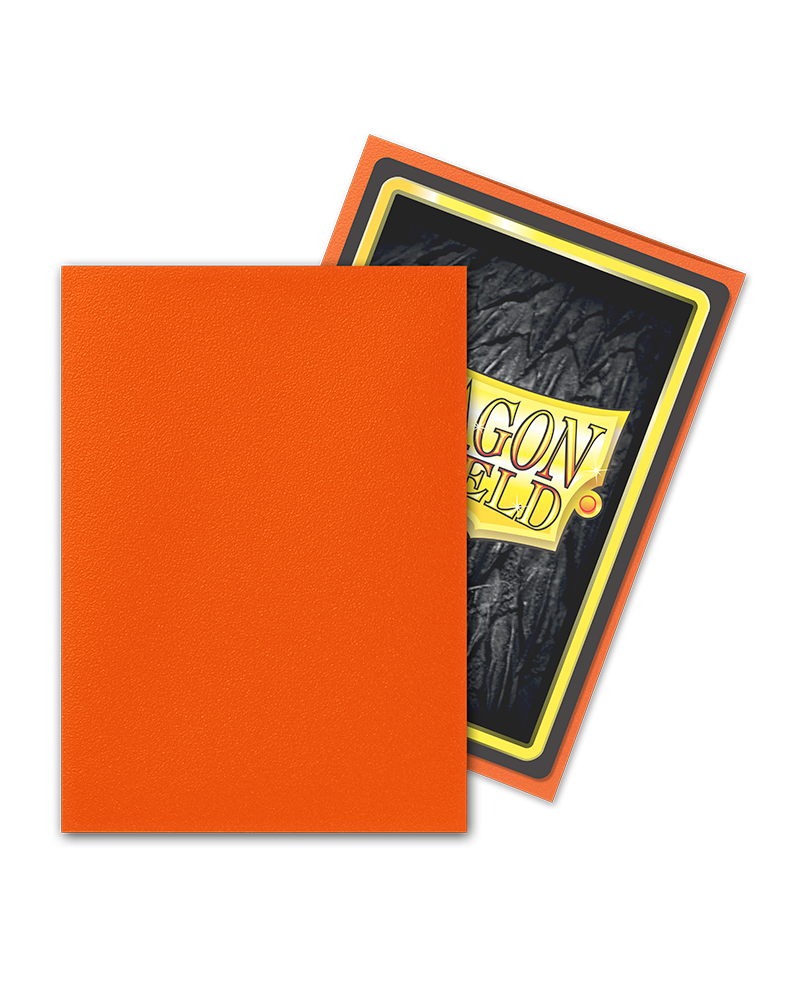 Dragon Shield Matte Sleeve - Tangerine 100ct