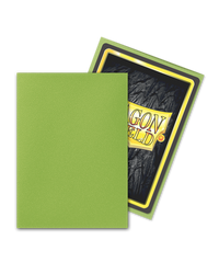 Dragon Shield Matte Sleeve - Lime 100ct