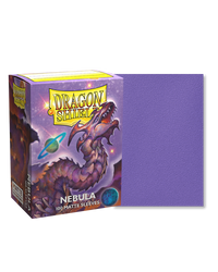 dragon shield matte sleeves nebula 100 count