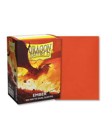 Dragon Shield Matte Sleeve - Ember 100ct