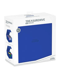 ultimate guard treasurehive 90 xenoskin blue deck box card case