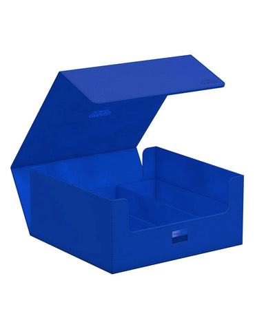 ultimate guard treasurehive 90 xenoskin blue deck box card case