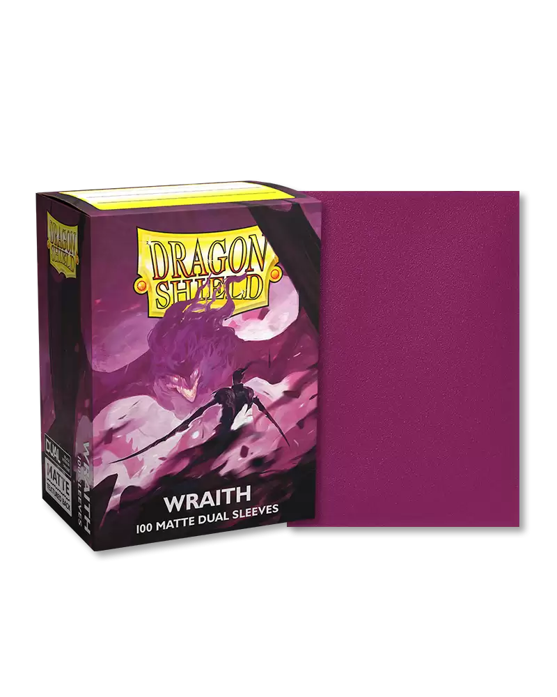 Dragon Shield Matte Sleeve - Wraith 100ct