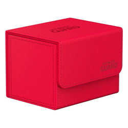 ultimate guard sidewinder 100 xenoskin red premium deck box