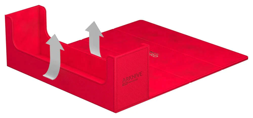 Ultimate Guard Arkhive 400+ Monocolor Red - Card And Deck Storage Box