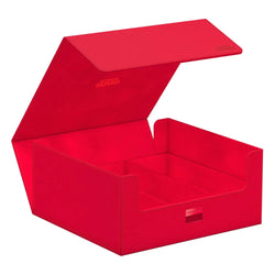 ultimate guard treasurehive 90 xenoskin red deck box case